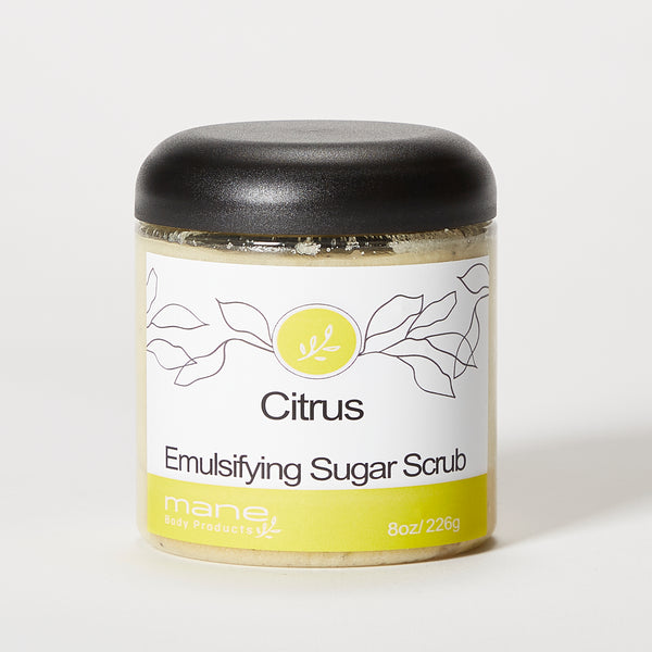Citrus Emulsifying Sugar Scrub